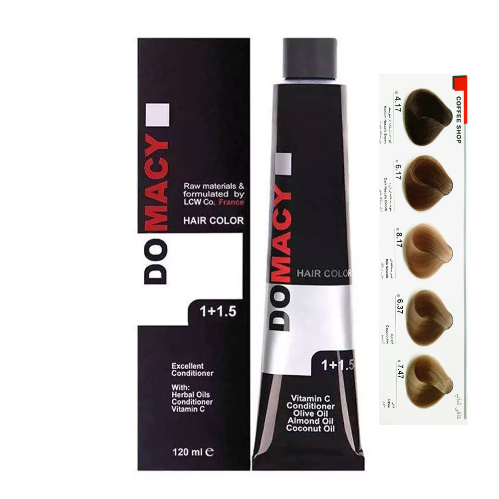 رنگ مو دوماسی سری کافی شاپ