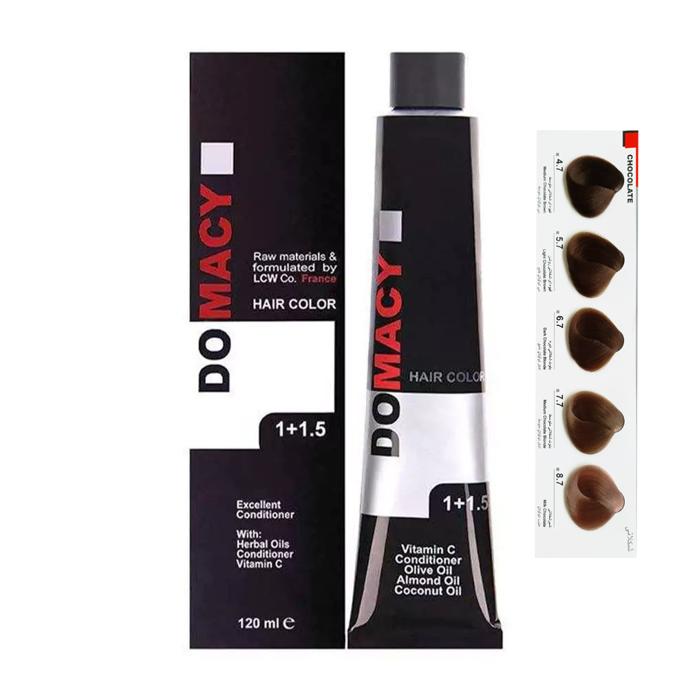 رنگ مو دوماسی سری شکلاتی