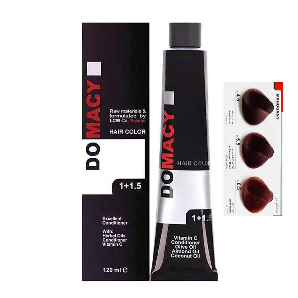 رنگ مو دوماسی سری ماهاگونی